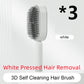 Self Cleaning Hair Brush For Women.