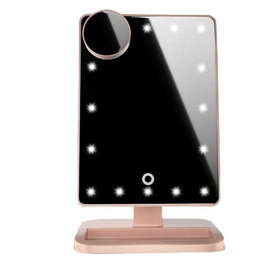 Touch Screen Makeup Mirror With 20 LED