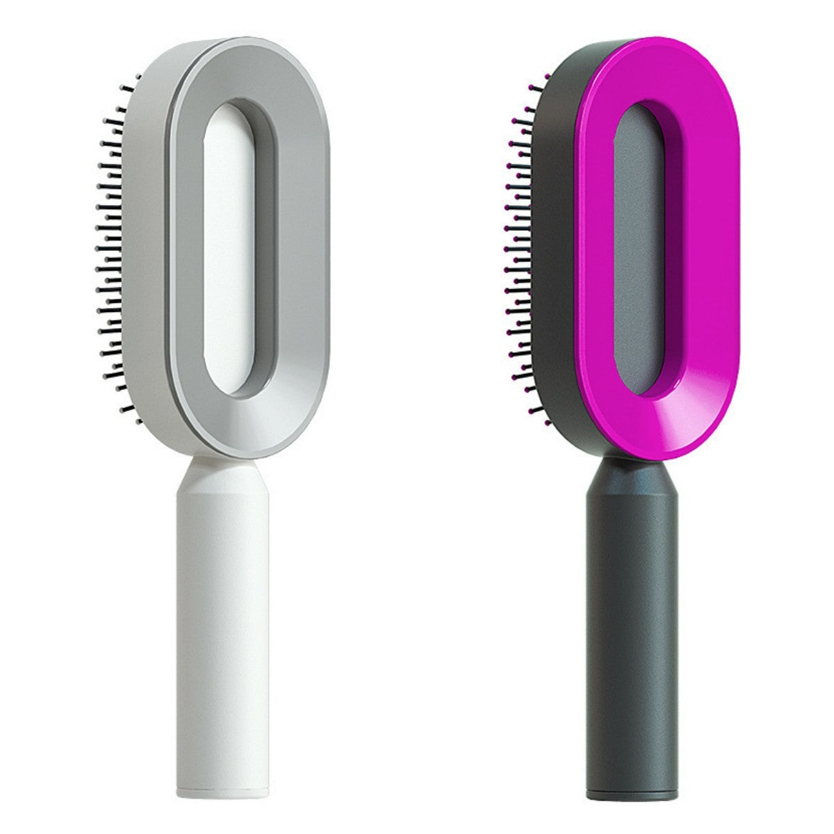 Self Cleaning Hair Brush For Women.