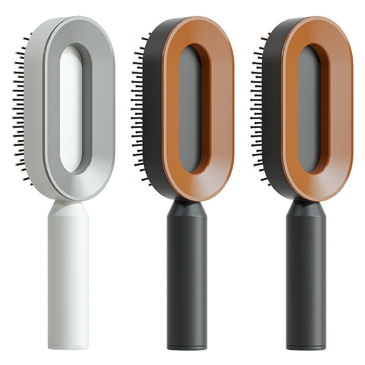 Self Cleaning Hair Brush For Women.