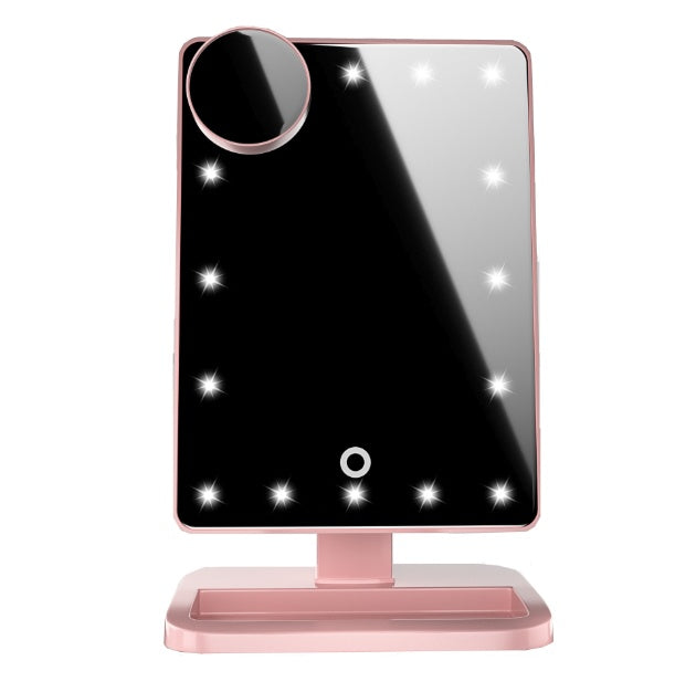 Touch Screen Makeup Mirror With 20 LED