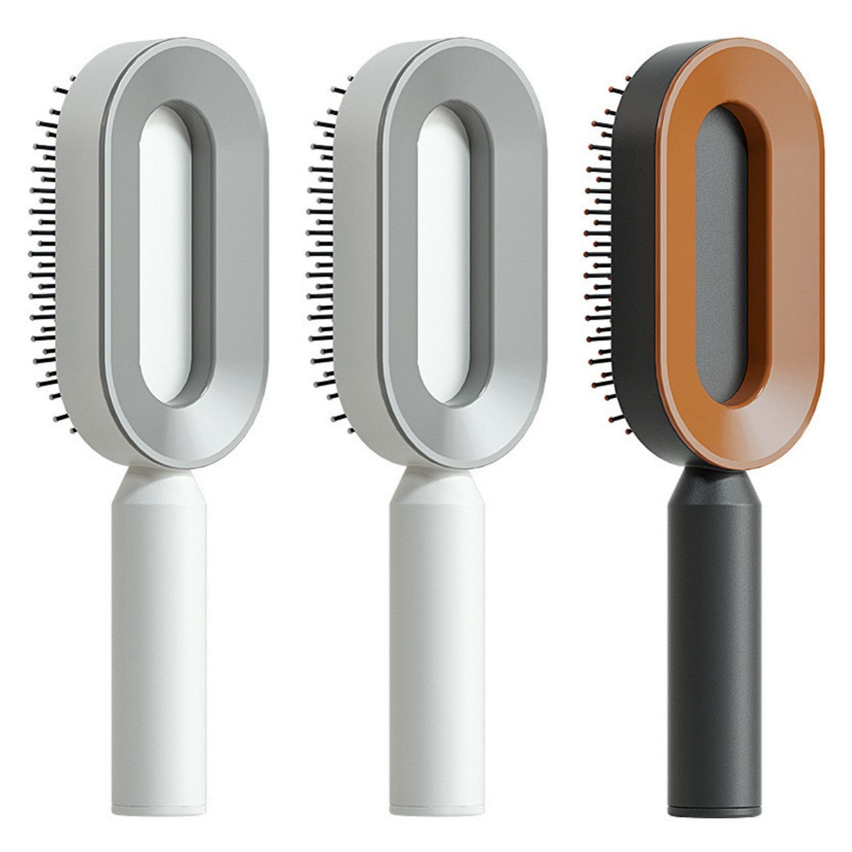 Self Cleaning Hair Brush For Women.