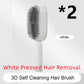 Self Cleaning Hair Brush For Women.