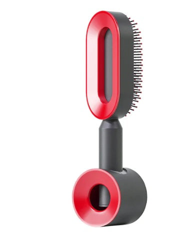 Self Cleaning Hair Brush For Women.