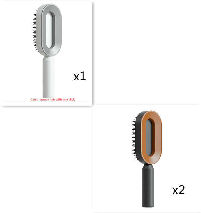 Self Cleaning Hair Brush For Women.