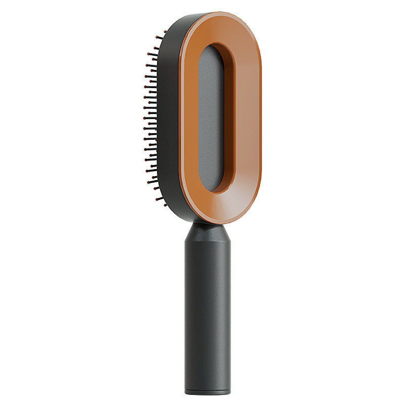 Self Cleaning Hair Brush For Women.