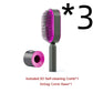 Self Cleaning Hair Brush For Women.