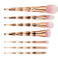 7 makeup brushes, makeup tools, diamond makeup brush foundation brush