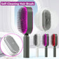 Self Cleaning Hair Brush For Women.